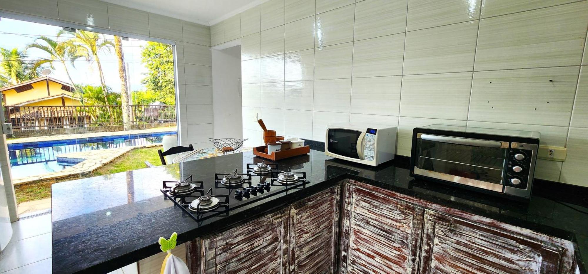 Bela Casa De 4 Suites Com Piscina E Vista - Curral Ilhabela Luaran gambar