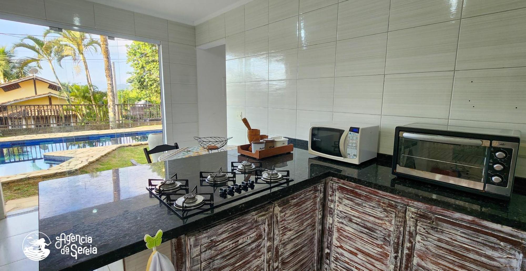 Bela Casa De 4 Suites Com Piscina E Vista - Curral Ilhabela Luaran gambar