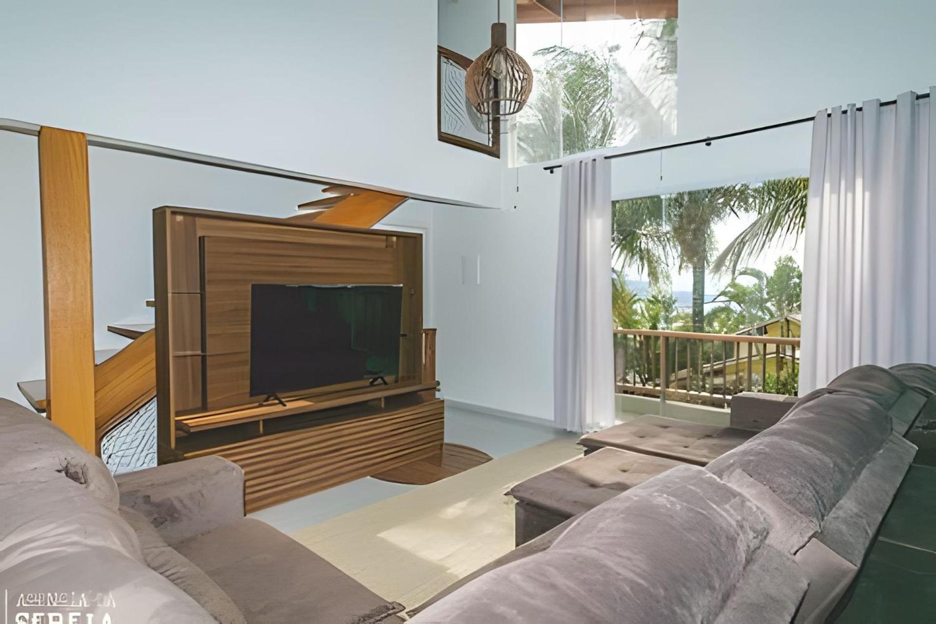 Bela Casa De 4 Suites Com Piscina E Vista - Curral Ilhabela Luaran gambar