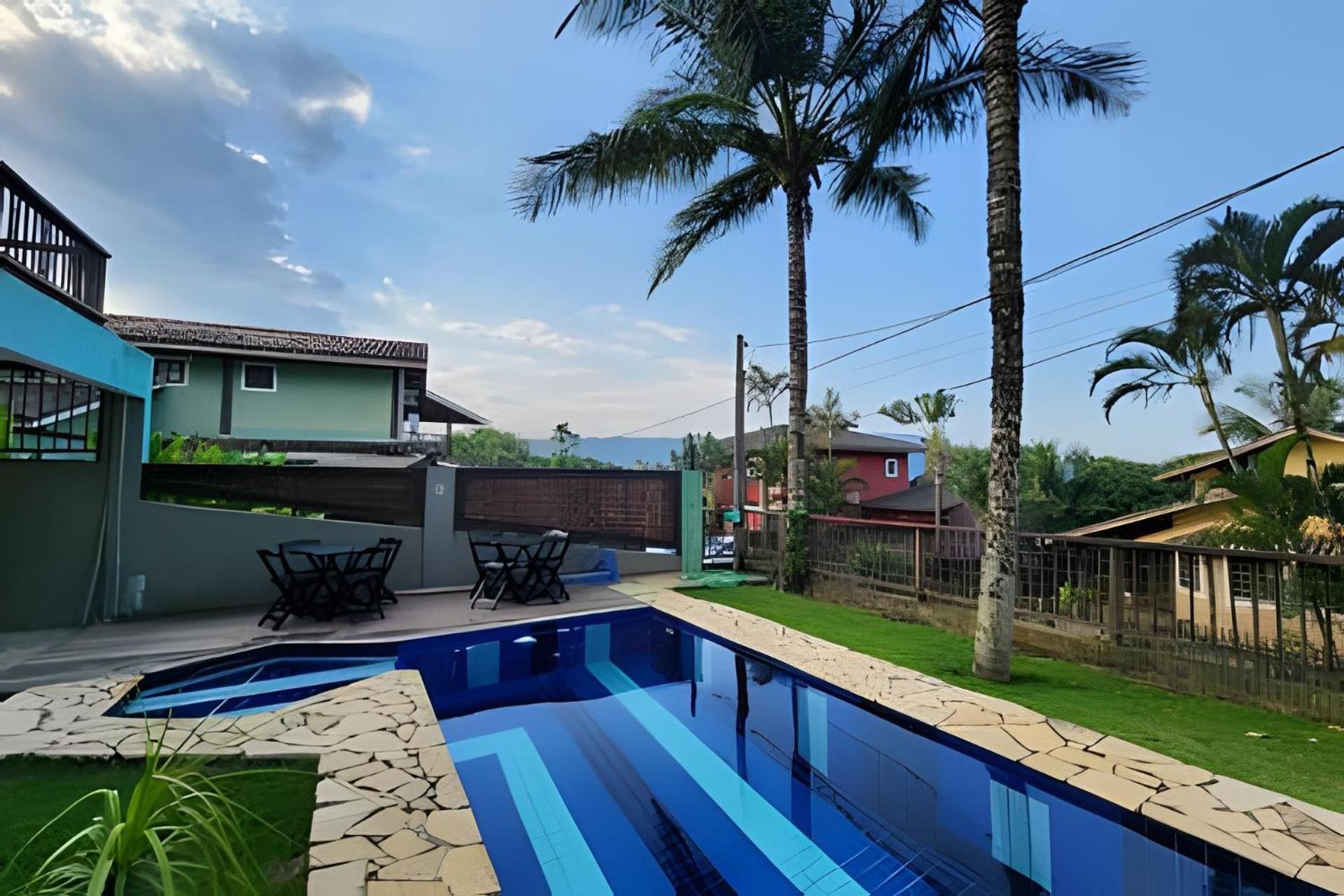 Bela Casa De 4 Suites Com Piscina E Vista - Curral Ilhabela Luaran gambar
