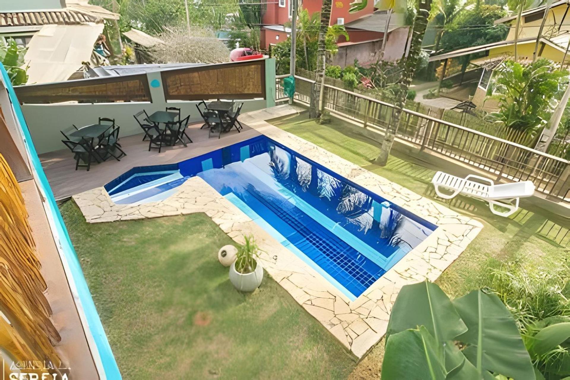 Bela Casa De 4 Suites Com Piscina E Vista - Curral Ilhabela Luaran gambar