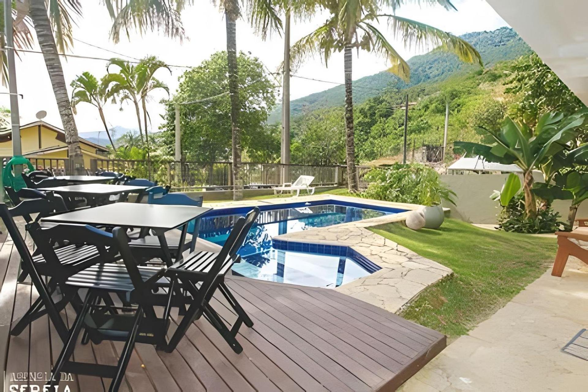 Bela Casa De 4 Suites Com Piscina E Vista - Curral Ilhabela Luaran gambar