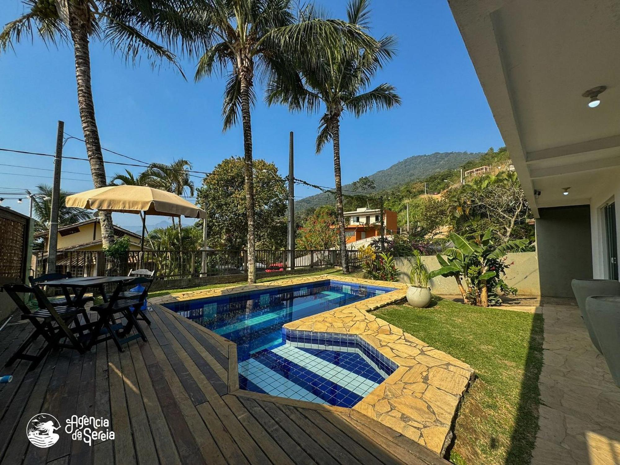 Bela Casa De 4 Suites Com Piscina E Vista - Curral Ilhabela Luaran gambar