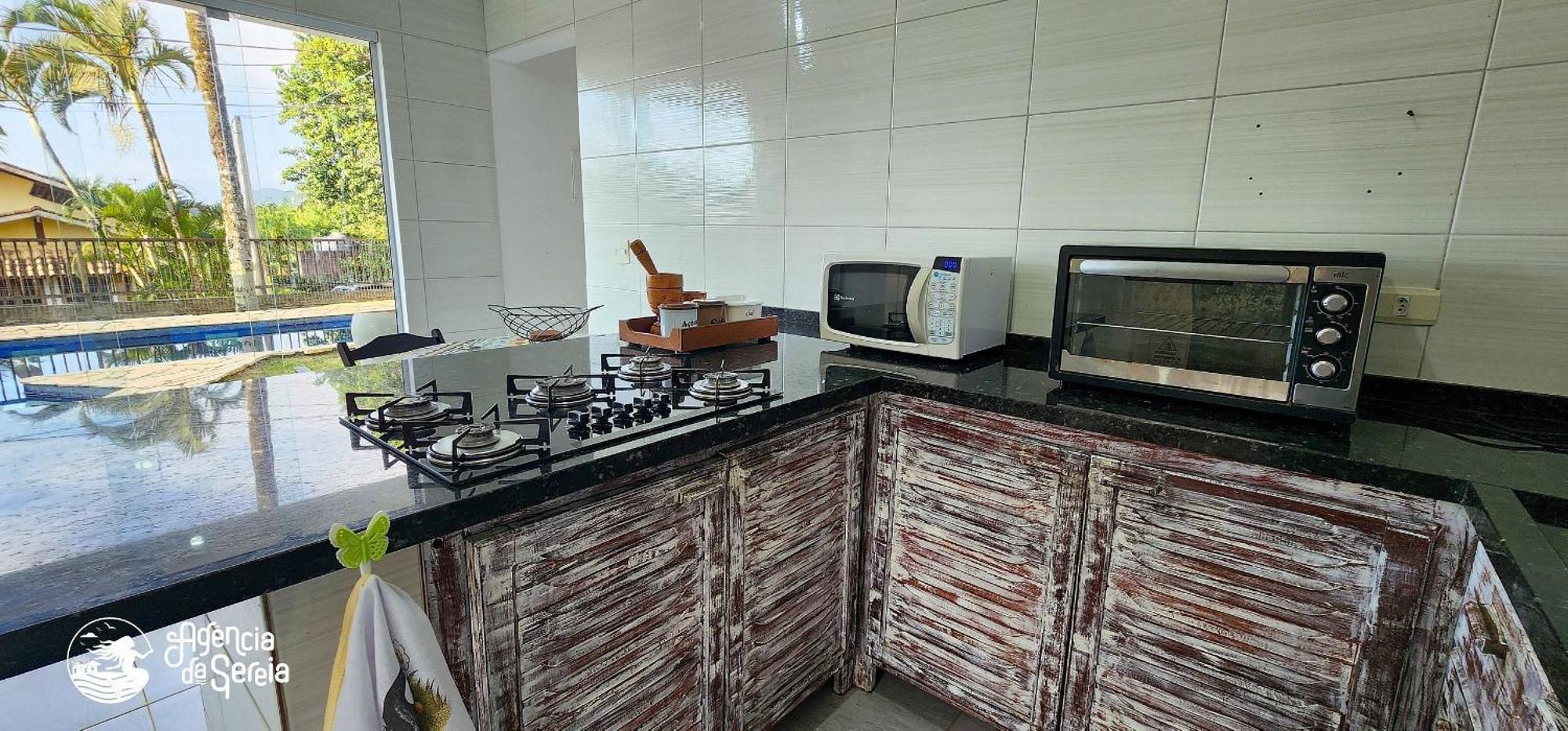 Bela Casa De 4 Suites Com Piscina E Vista - Curral Ilhabela Luaran gambar