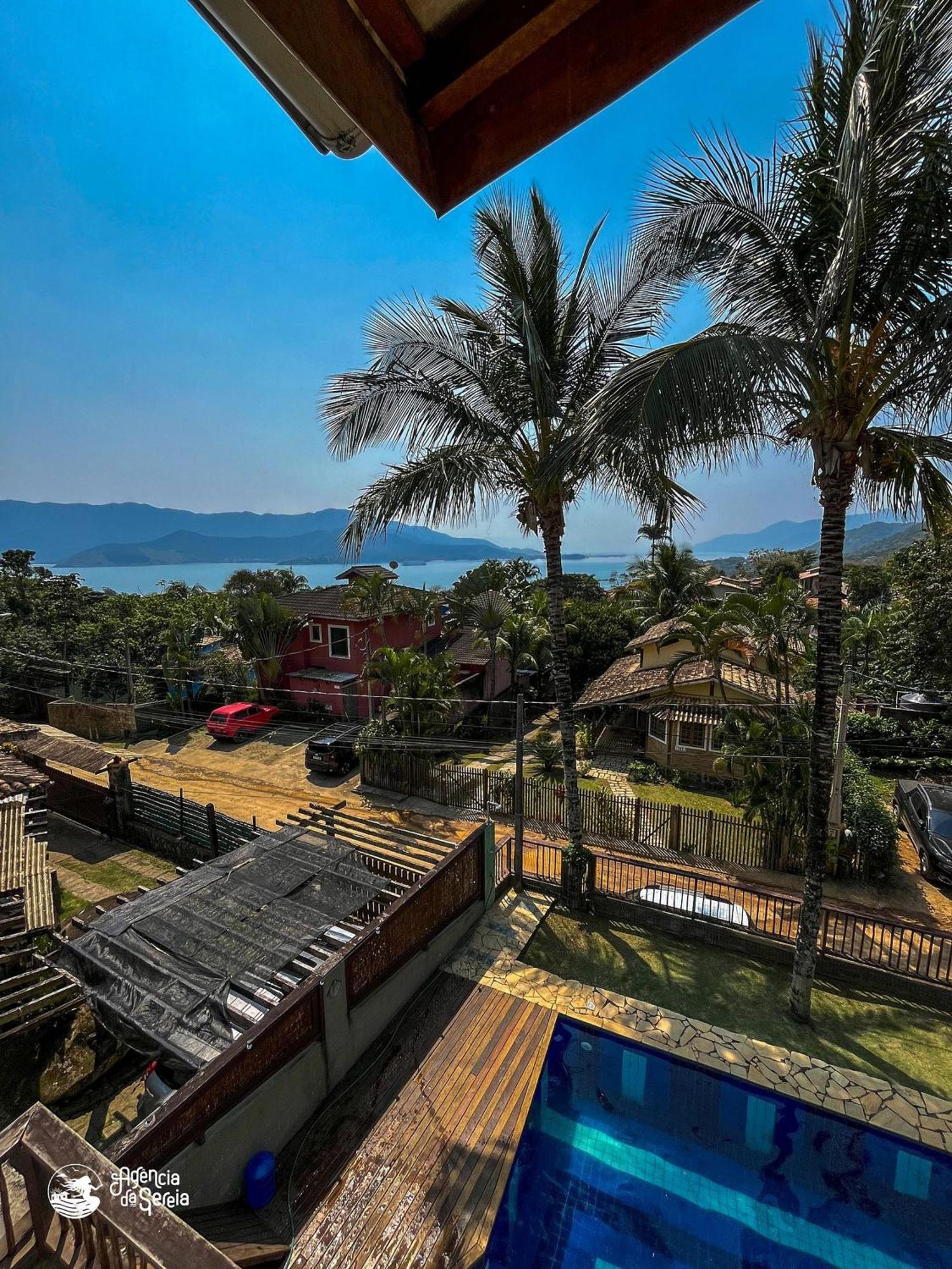 Bela Casa De 4 Suites Com Piscina E Vista - Curral Ilhabela Luaran gambar